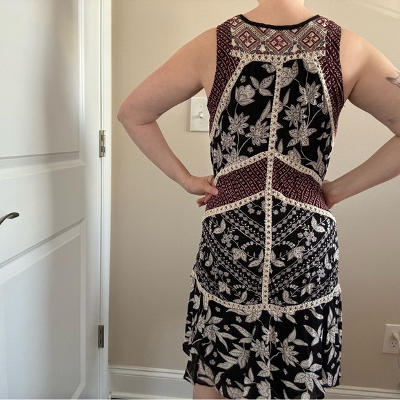 Anthropologie Floreat Boho Sleeveless Sheath Dress - Picture 4 of 9